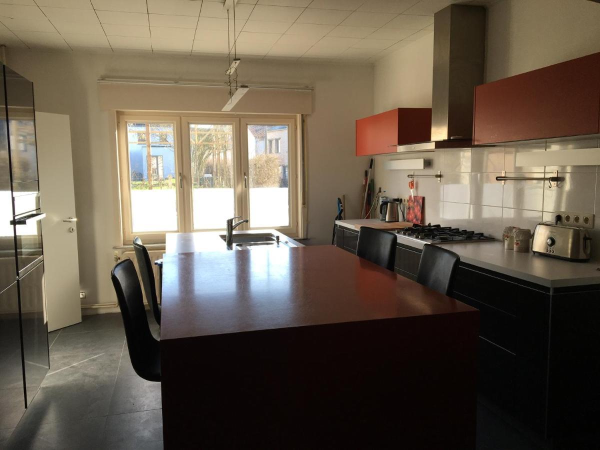 Les Cerises, Charmante Maison Au Calme Wavre Bagian luar foto